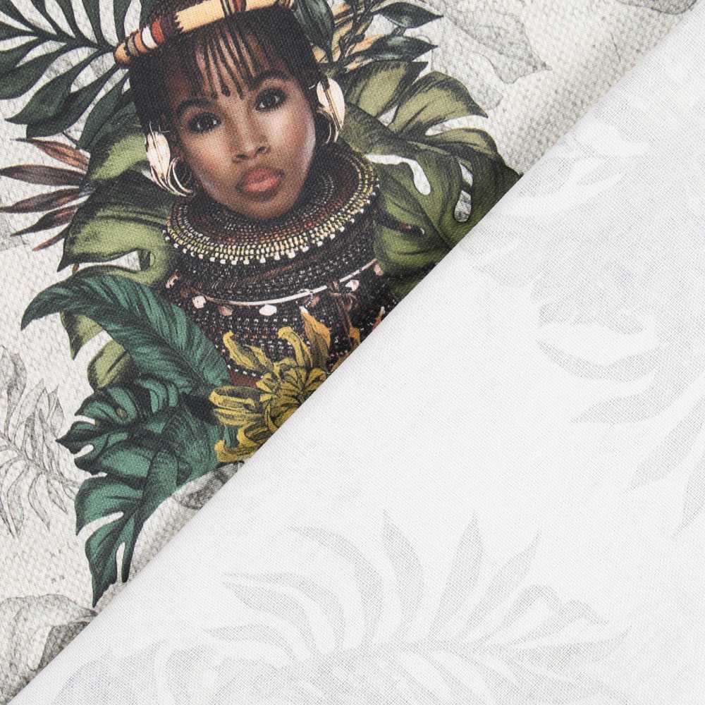 Loneta Algodón African Warriors - Ribes y Casals