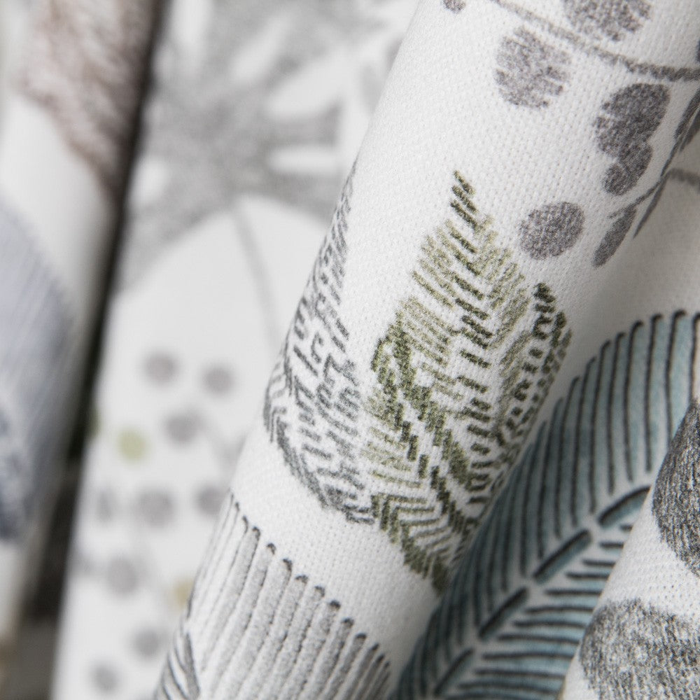 Loneta Algodón Digital Hojas - Ribes y Casals