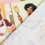 Loneta Algodón Estampada 50&#39;s - Ribes y Casals