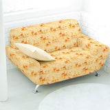 Loneta Algodón Flamencos Amarilla - Ribes y Casals