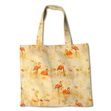 Loneta Algodón Flamencos Amarilla - Ribes y Casals