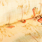 Loneta Algodón Flamencos Amarilla - Ribes y Casals