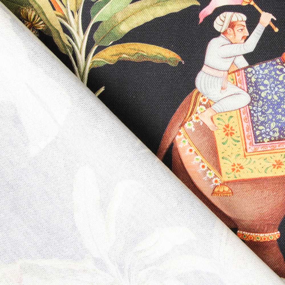 Loneta Algodón India Negra - Ribes y Casals