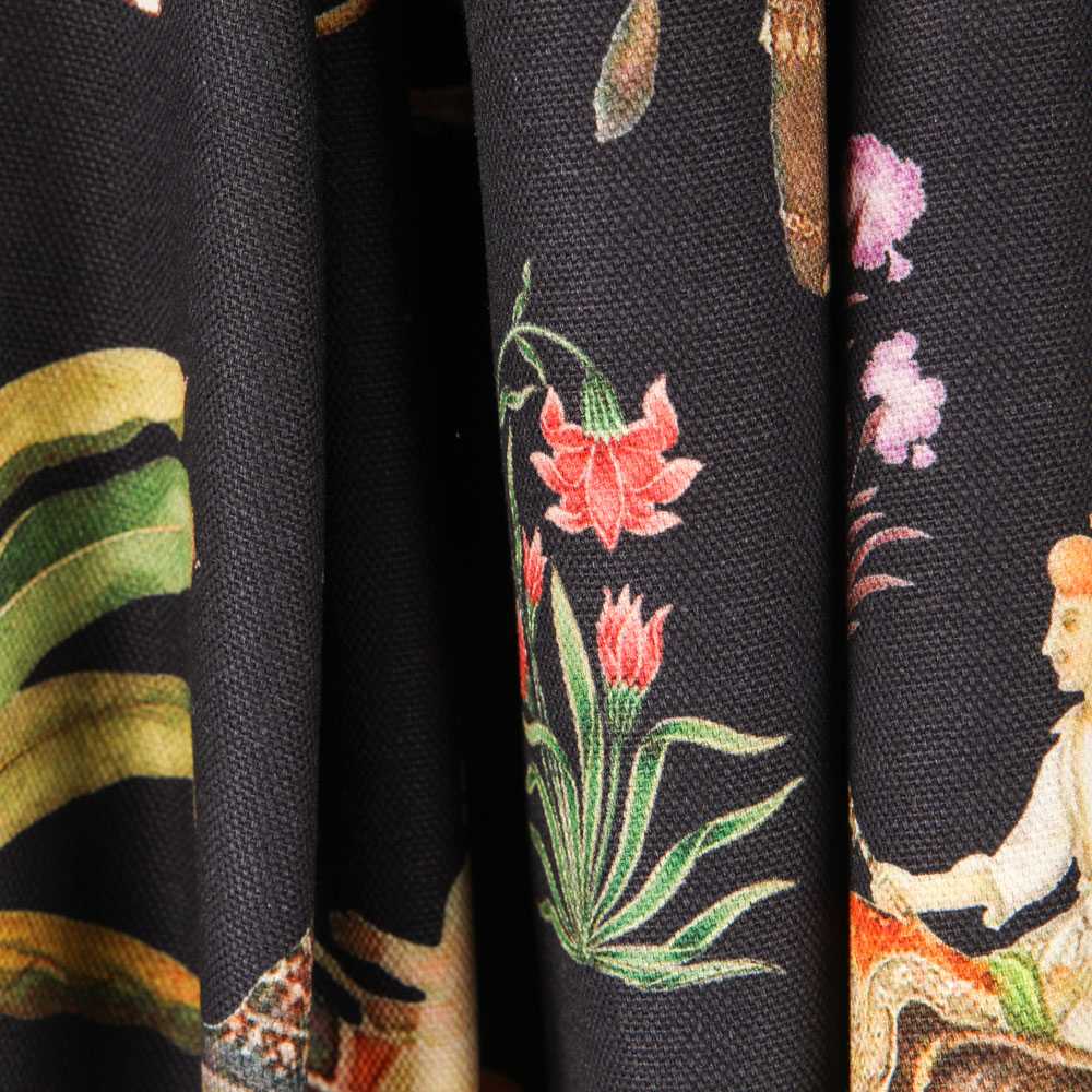 Loneta Algodón India Negra - Ribes y Casals