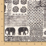 Loneta Algodón Jeroglífico - Ribes y Casals