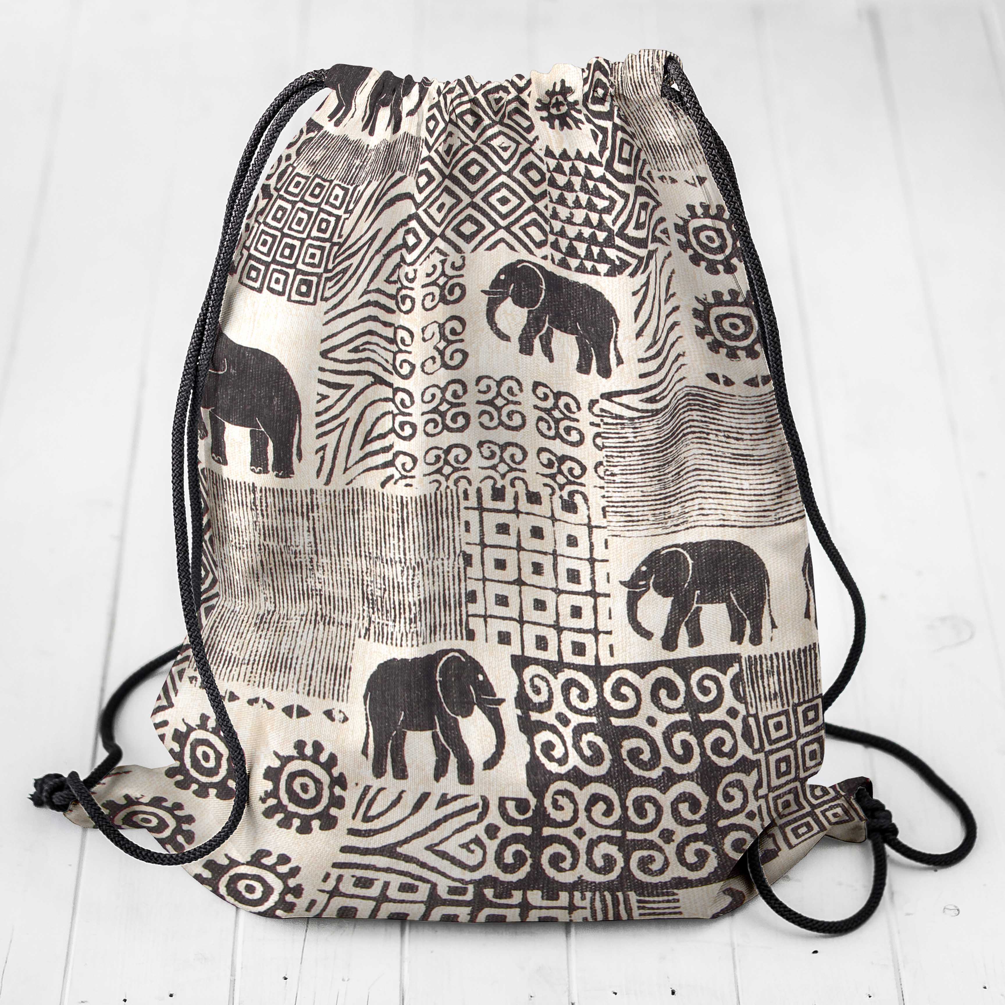 Loneta Algodón Jeroglífico - Ribes y Casals