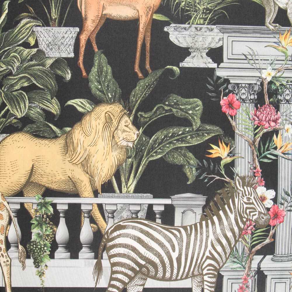 Loneta Algodón Jungle Ruins - Ribes y Casals