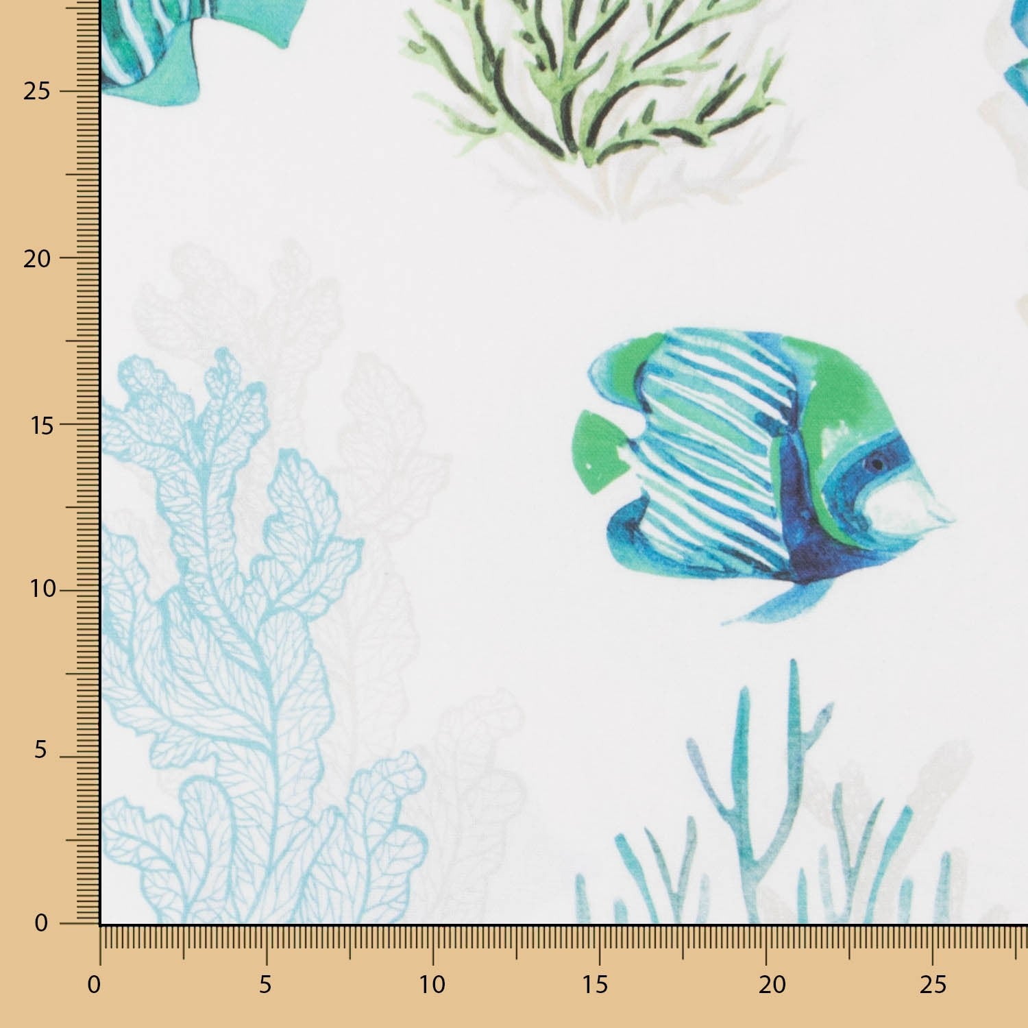 Loneta Algodón Ocean Turquesa - Ribes y Casals