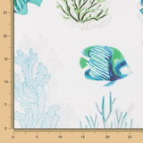 Loneta Algodón Ocean Turquesa - Ribes y Casals