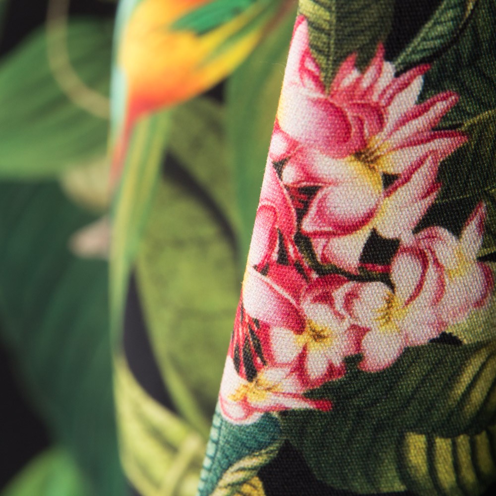 Loneta Algodón Safari Negra - Ribes y Casals