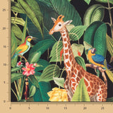 Loneta Algodón Safari Negra - Ribes y Casals