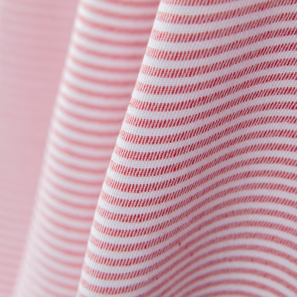 Loneta Anti Manchas Rayas Roja - Ribes y Casals