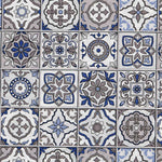 Loneta Baldosas Azul - Ribes y Casals