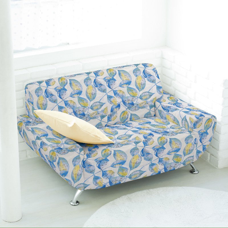 Loneta Botanic Hojas Azul - Ribes y Casals