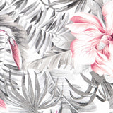 Loneta Botanic Jungle Violeta - Ribes y Casals