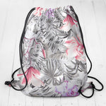 Loneta Botanic Jungle Violeta - Ribes y Casals