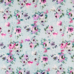 Loneta Bouquet Verde Agua - Ribes y Casals