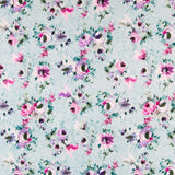 Loneta Bouquet Verde Agua - Ribes y Casals