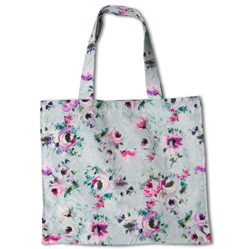 Loneta Bouquet Verde Agua - Ribes y Casals