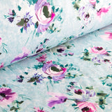 Loneta Bouquet Verde Agua - Ribes y Casals