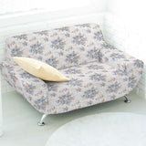 Loneta Cretona Flor Azul - Ribes y Casals