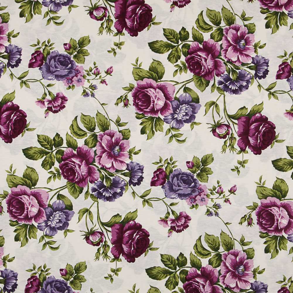 Loneta Cretona Lila - Ribes y Casals