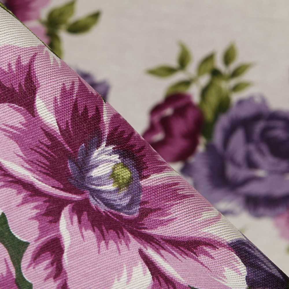 Loneta Cretona Lila - Ribes y Casals