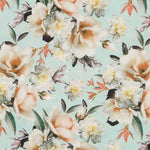 Loneta Cretona Verde Agua - Ribes y Casals