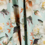 Loneta Cretona Verde Agua - Ribes y Casals