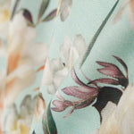 Loneta Cretona Verde Agua - Ribes y Casals