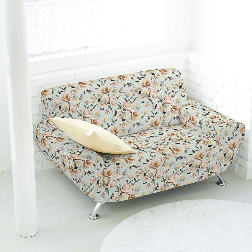 Loneta Cretona Verde Agua - Ribes y Casals