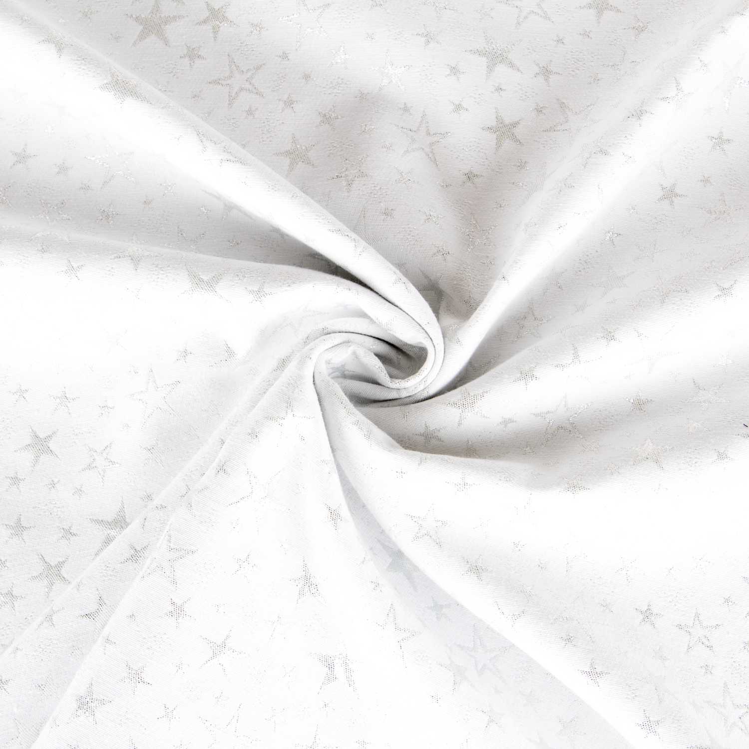 Loneta Crhistmas Glitter Plata - Ribes y Casals