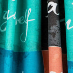 Loneta Cuadros Verde-Naranja - Ribes y Casals