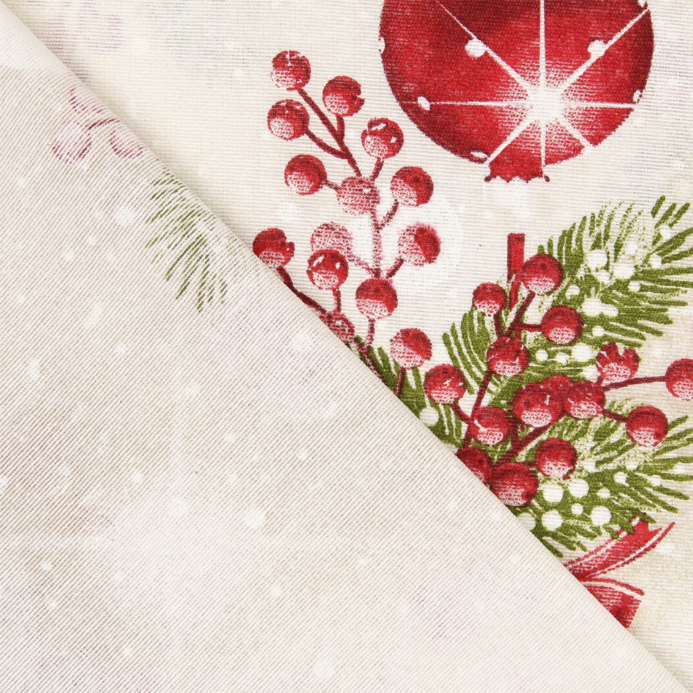 Retal Loneta Navidad Guirnaldas 120x280 cm - Ribes y Casals