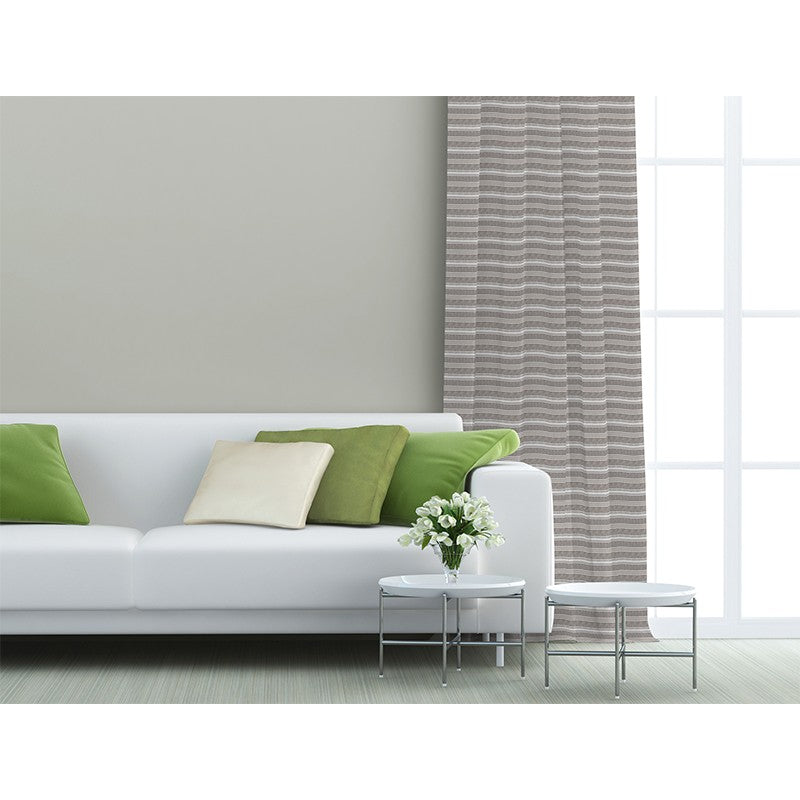 Loneta Doble Raya Marrón - Ribes y Casals