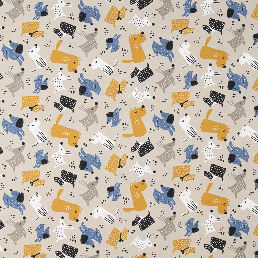 Loneta Dogs Beige - Ribes y Casals
