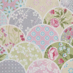 Loneta Estampada Abanico Patchwork - Ribes y Casals