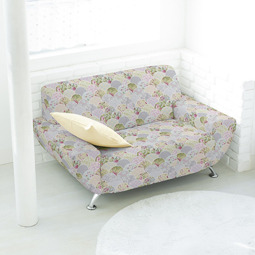 Loneta Estampada Abanico Patchwork - Ribes y Casals