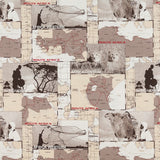 Loneta Estampada África Beige - Ribes y Casals