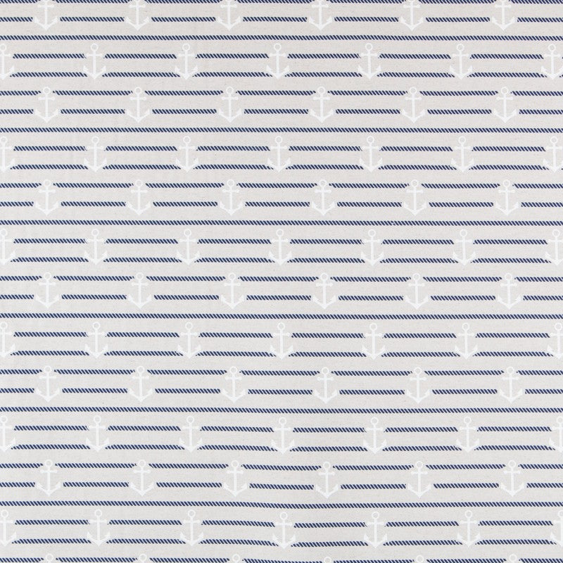 Loneta Estampada Ancla Marinera - Ribes y Casals