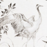 Loneta Estampada Aves Blanca - Ribes y Casals
