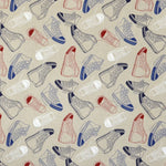 Loneta Estampada Converse Beige - Ribes y Casals
