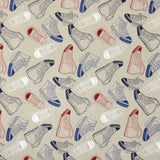 Loneta Estampada Converse Beige - Ribes y Casals