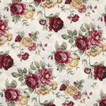 Loneta Estampada Cretonero Granate - Ribes y Casals