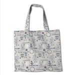 Loneta Estampada Deep Blue - Ribes y Casals