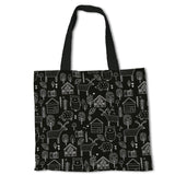 Loneta Estampada Farm Negro - Ribes y Casals