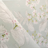Loneta Estampada Floral Blanca - Ribes y Casals