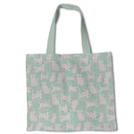 Loneta Estampada Gatitos Verde - Ribes y Casals