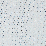 Loneta Estampada Lunares Azul - Ribes y Casals