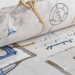 Loneta Estampada Marinera Beige - Ribes y Casals